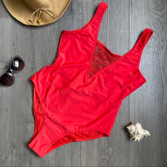 NWT Brave Soul V Neck Swimsuit - Picture 3 of 6